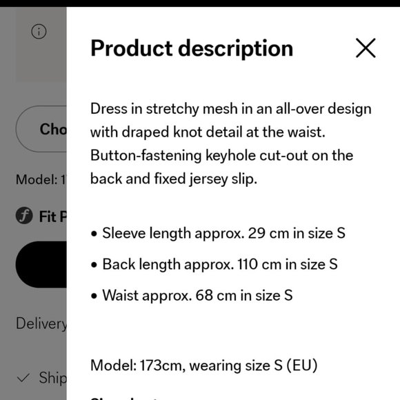 C&A Bodycon Patterned Dress with Knot Detail - Picture 4 of 7